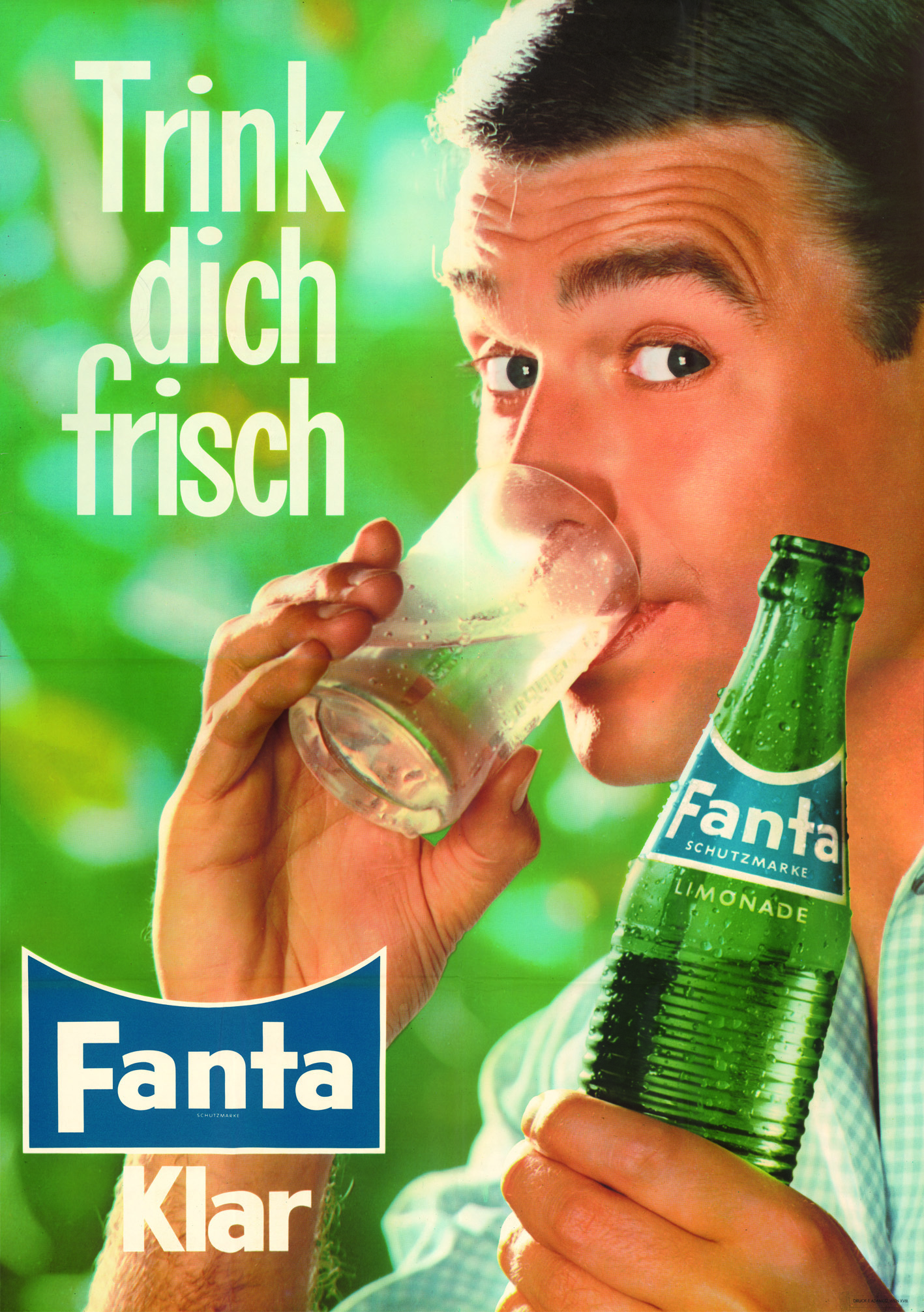 Durst? Thirst? Soif? Sete? Susama? Getränkeplakate der 60er aus der ...
