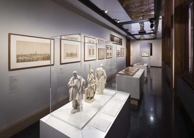 Ausstellungskabinett - Architektur des Rathauses