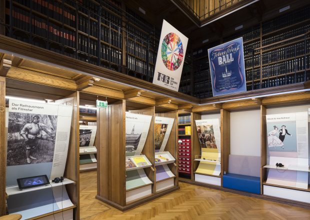 Bibliotheksräume - Nutzungsgeschichte des Rathauses 