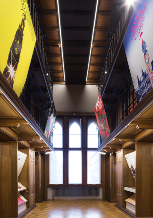 Bibliotheksräume - Nutzungsgeschichte des Rathauses 