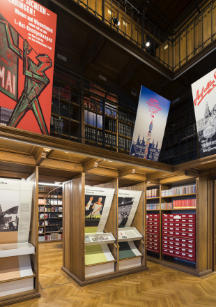 Bibliotheksräume - Nutzungsgeschichte des Rathauses 