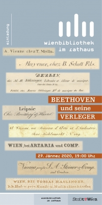 "Beethoven und seine Verleger"