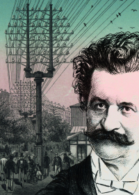 Electric Strauss - Collage © Tom Koch Electric Strauss - Collage © Tom Koch