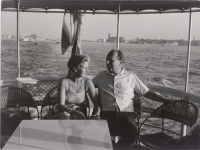 Bild 1 – Lotte Tobisch und Erhard Buschbeck (vermutlich Sommer 1950) © privat/Wienbibliothek im Rath