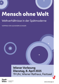 Wiener Vorlesung am 8.4.2025 Wiener Vorlesung am 8.4.2025