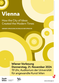 Wiener Vorlesung am 21. November 2024 Wiener Vorlesung am 21. November 2024