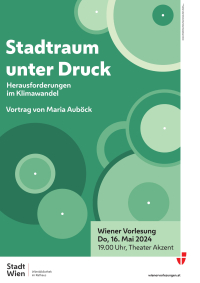 Wiener Vorlesung am 16.05.2024 Wiener Vorlesung am 16.05.2024