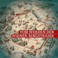 Die Ringstraße auf einem alten Stadtplan