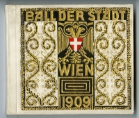 Damenspende zum Ball der Stadt Wien 1909. WBR, DS, A-175400 Ballspende