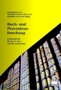 Buchcover: v. links unten n. rechts: Regal mit alten Büchern; gelber Untergrund m schwarzer Schrift