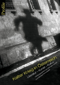 Buchcover: Schwarz-weiß-Photographie: Schatten eines weglaufenden Mannes auf Hauswand