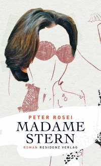 Buchcover: Montage aus gezeichnetem Gesicht einer Frau und Photographie des braunen Haars