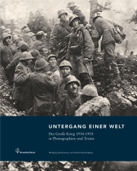 Buchcover: Schwarz-weiß-Photographie, Soldaten im Schützengraben