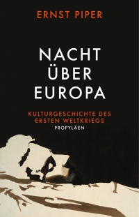 Ernst Piper: Nacht über Europa. Kulturgeschichte des Ersten Weltkriegs. Propyläen 2013 Buchcover: schlafende Steinfigur