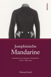 Waltraud Heindl: Josephinische Mandarine. Bürokratie und Beamte in Österreich 1848-1914. Böhlau 2013 Buchcover: Uniform auf Kleiderständer