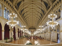 Bild des Festsaales im Wiener Rathaus