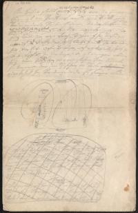 Die schlimmen Buben, Wienbibliothek, Handschriftensammlung, HIN 228652 Seite eines Manuskriptes